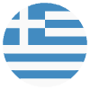 Flag Greece Element from EmojiTwo Colors Set