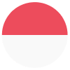 Flag Indonesia Element from EmojiTwo Colors Set