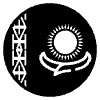Flag Kazakhstan Element from EmojiTwo Black Set