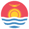 Flag Kiribati Element from EmojiTwo Colors Set