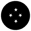 Flag Micronesia Element from EmojiTwo Black Set