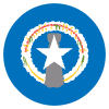 Flag Northern Mariana Islands Element from EmojiTwo Colors Set