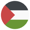 Flag Palestinian Territories Element from EmojiTwo Colors Set