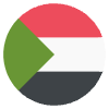 Flag Sudan Element from EmojiTwo Colors Set