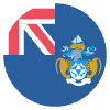 Flag Tristan Da Cunha Element from EmojiTwo Colors Set