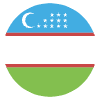 Flag Uzbekistan Element from EmojiTwo Colors Set