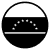 Flag Venezuela Element from EmojiTwo Black Set