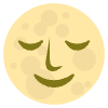 Full Moon Face Element from EmojiTwo Colors Set