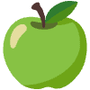 Green Apple Element from Noto Emojis Set
