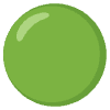 Green Circle Element from Noto Emojis Set