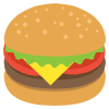 Hamburger Element from EmojiTwo Colors Set