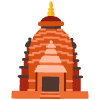 Hindu Temple Element from Noto Emojis Set
