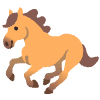 Horse Element from Noto Emojis Set
