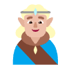 Man Elf Flat Medium Light Element from Fluent Emoji Flat Set