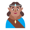 Man Elf Flat Medium Element from Fluent Emoji Flat Set
