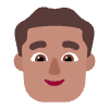 Man Flat Medium Element from Fluent Emoji Flat Set