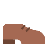 Mans Shoe Flat Element from Fluent Emoji Flat Set