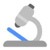 Microscope Flat Element from Fluent Emoji Flat Set
