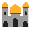 Mosque Flat Element from Fluent Emoji Flat Set