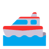 Motor Boat Flat Emoji from Fluent Emoji Flat Set | Free Download as SVG Vector and Transparent PNG | Streamline emojis