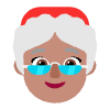 Mrs Claus Flat Medium Element from Fluent Emoji Flat Set