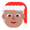 Mx Claus Flat Medium Element from Fluent Emoji Flat Set