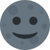 New Moon Face Emoji from Twemoji Set | Free Download as SVG Vector and Transparent PNG | Streamline emojis