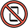 No Mobile Phones Element from OpenMoji Emoji Set