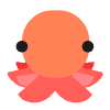 Octopus Flat Element from Fluent Emoji Flat Set