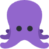 Octopus Element from Twemoji Emoji Set