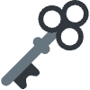 Old Key Element from Twemoji Emoji Set