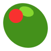 Olive Flat Element from Fluent Emoji Flat Set
