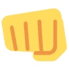 Oncoming Fist Element from Twemoji Emoji Set