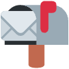 Open Mailbox With Raised Flag Emoji from Twemoji Set | Free Download as SVG Vector and Transparent PNG | Streamline emojis