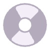 Optical Disk Flat Element from Fluent Emoji Flat Set