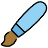 Paintbrush Element from OpenMoji Emoji Set