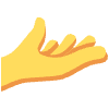 Palm Up Hand Element from Twemoji Emoji Set