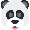 Panda Element from Twemoji Emoji Set