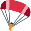 Parachute Element from Twemoji Emoji Set