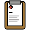 Patient Clipboard Element from OpenMoji Emoji Set