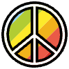 Peace Symbol Element from OpenMoji Emoji Set