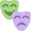 Performing Arts Element from Twemoji Emoji Set