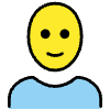Person Bald Element from OpenMoji Emoji Set