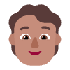 Person Flat Medium Element from Fluent Emoji Flat Set