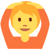 Person Gesturing Ok Element from Twemoji Emoji Set
