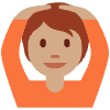 Person Gesturing Ok Medium Skin Tone Element from Twemoji Emoji Set
