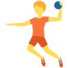 Person Playing Handball Element from Twemoji Emoji Set