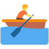 Person Rowing Boat Element from Twemoji Emoji Set