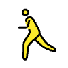 Person Running Element from OpenMoji Emoji Set