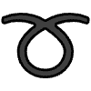 Curly Loop Element from OpenMoji Emoji Set